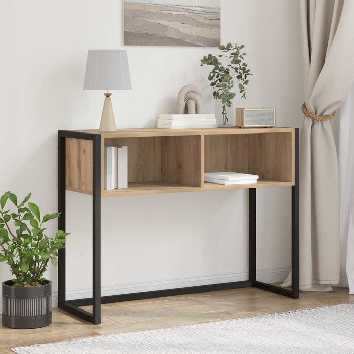 Tavolino Rovere Artigianale 100 x 36 x 75 cm Legno multistrato 886695