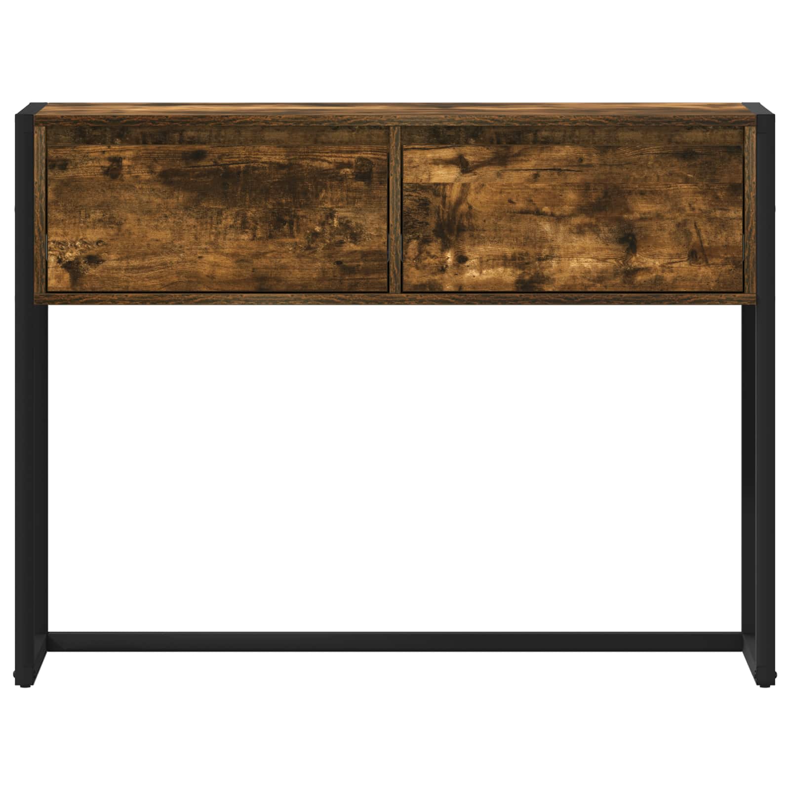 Tavolino Quercia Fumosa 100 x 36 x 75 cm Legno multistrato 886698