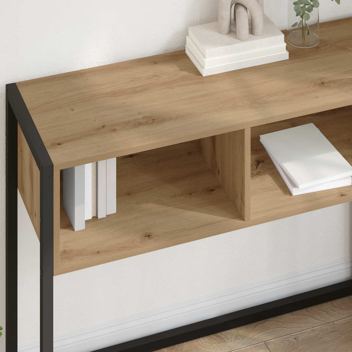 Tavolino Rovere Artigianale 100 x 36 x 75 cm Legno multistrato 886701