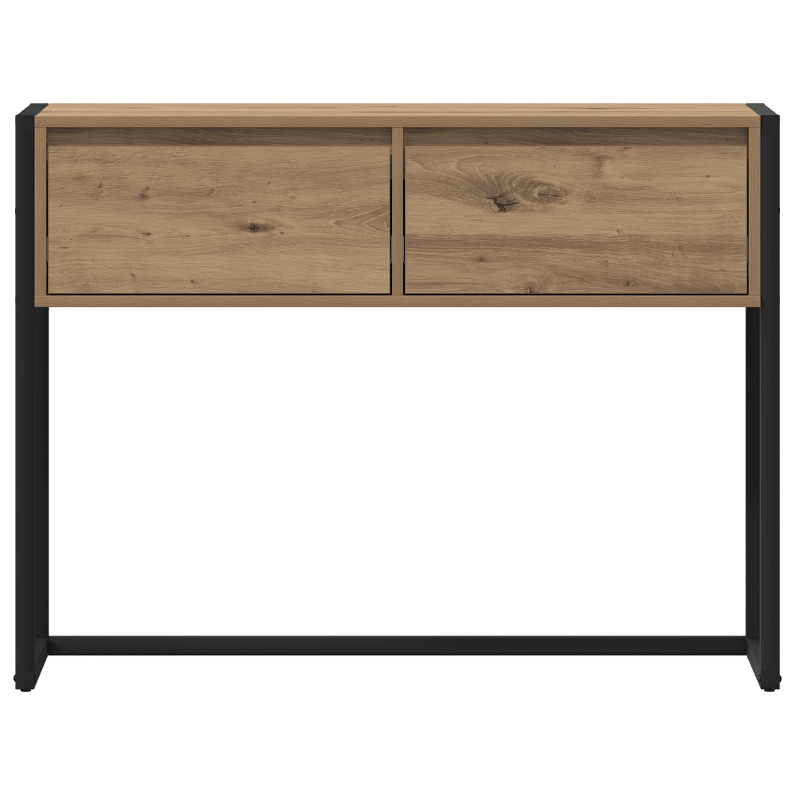 Tavolino Rovere Artigianale 100 x 36 x 75 cm Legno multistrato 886701