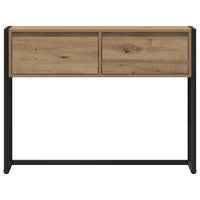 Tavolino Rovere Artigianale 100 x 36 x 75 cm Legno multistrato 886701