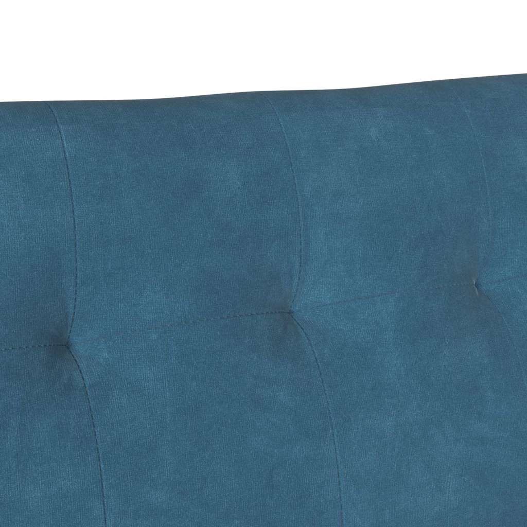 Panca Chesterfield Blu 112 x 65.5 x 75 cm Velluto 42019294