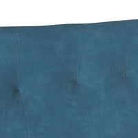 Panca Chesterfield Blu 112 x 65.5 x 75 cm Velluto 42019294