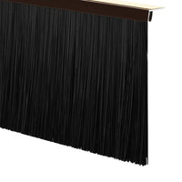 Spazzole per porte autoadesive 6 pcs Marrone 100 cm 42019433