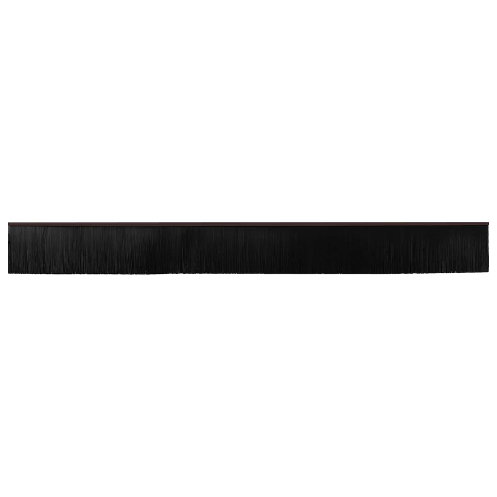 Spazzole per porte autoadesive 6 pcs Marrone 100 cm 42019433