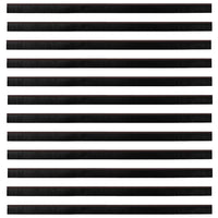 Spazzole per porte autoadesive 12 pcs Marrone 100 cm 42019434