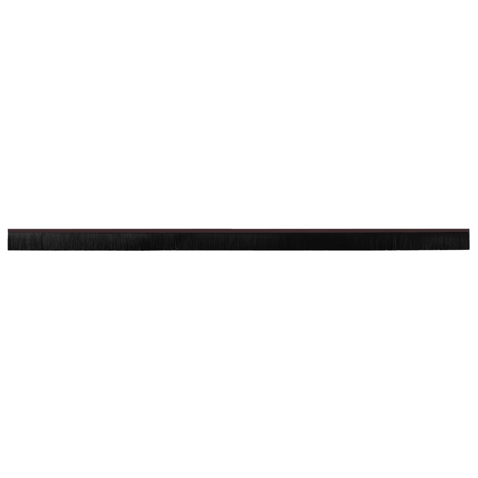 Spazzole per porte autoadesive 12 pcs Marrone 100 cm 42019434