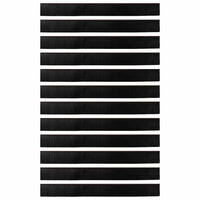 Spazzole per porte autoadesive 12 pcs Marrone 100 cm 42019437