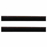Spazzole per porte a vite 2 pcs Marrone 100 cm 42019441