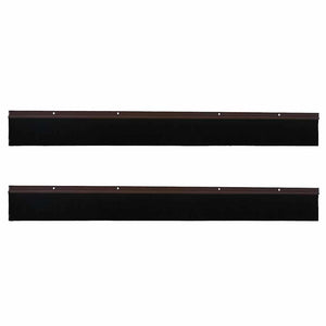 Spazzole per porte a vite 2 pcs Marrone 100 cm 42019441