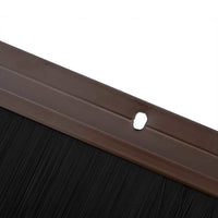 Spazzole per porte a vite 12 pcs Marrone 100 cm 42019449