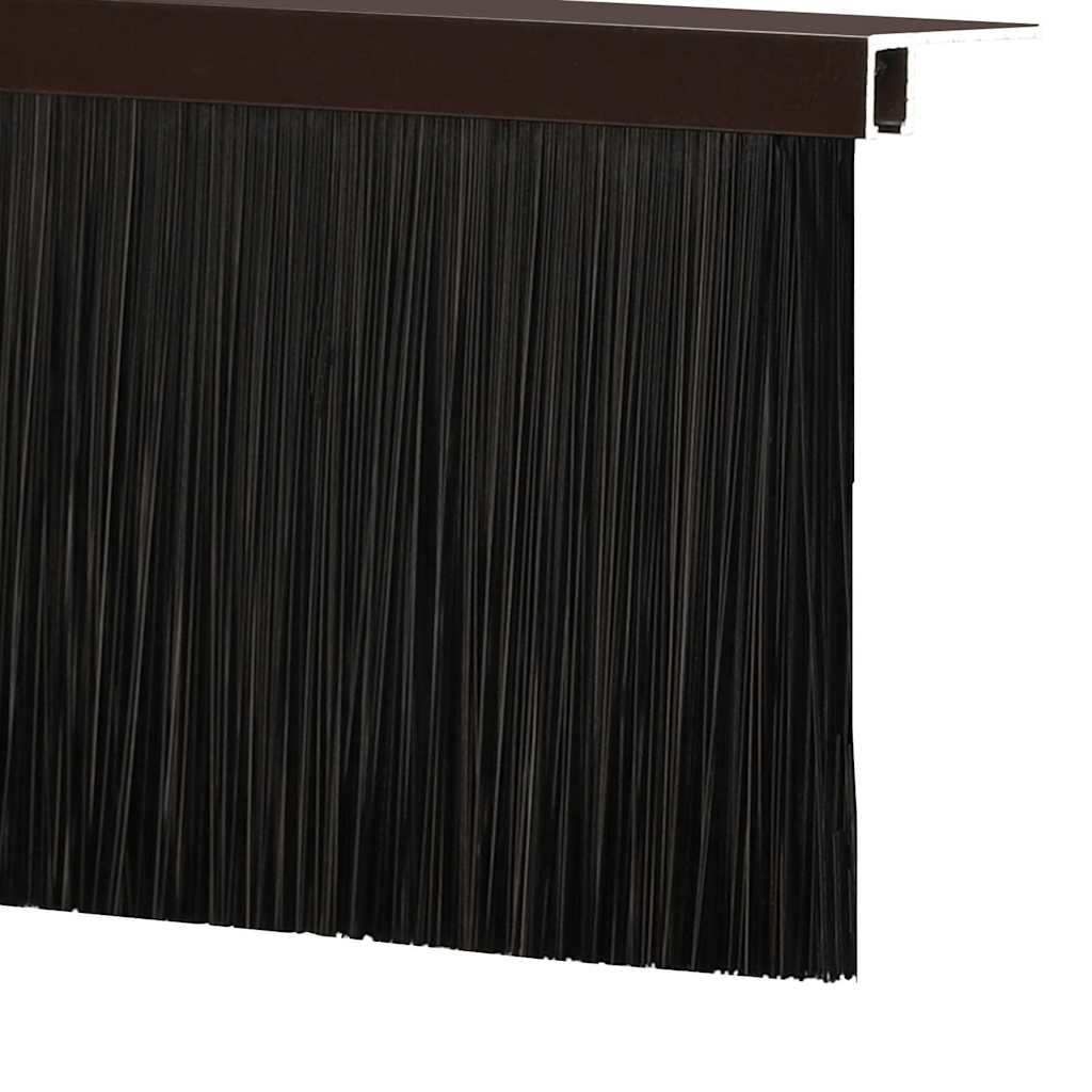 Spazzole per porte a vite 6 pcs Marrone 100 cm 42019454