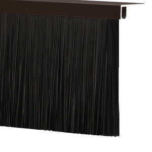 Spazzole per porte a vite 6 pcs Marrone 100 cm 42019454