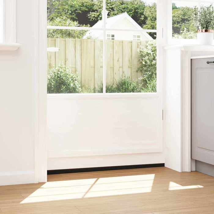 Spazzole per porte a vite 12 pcs Marrone 100 cm 42019458