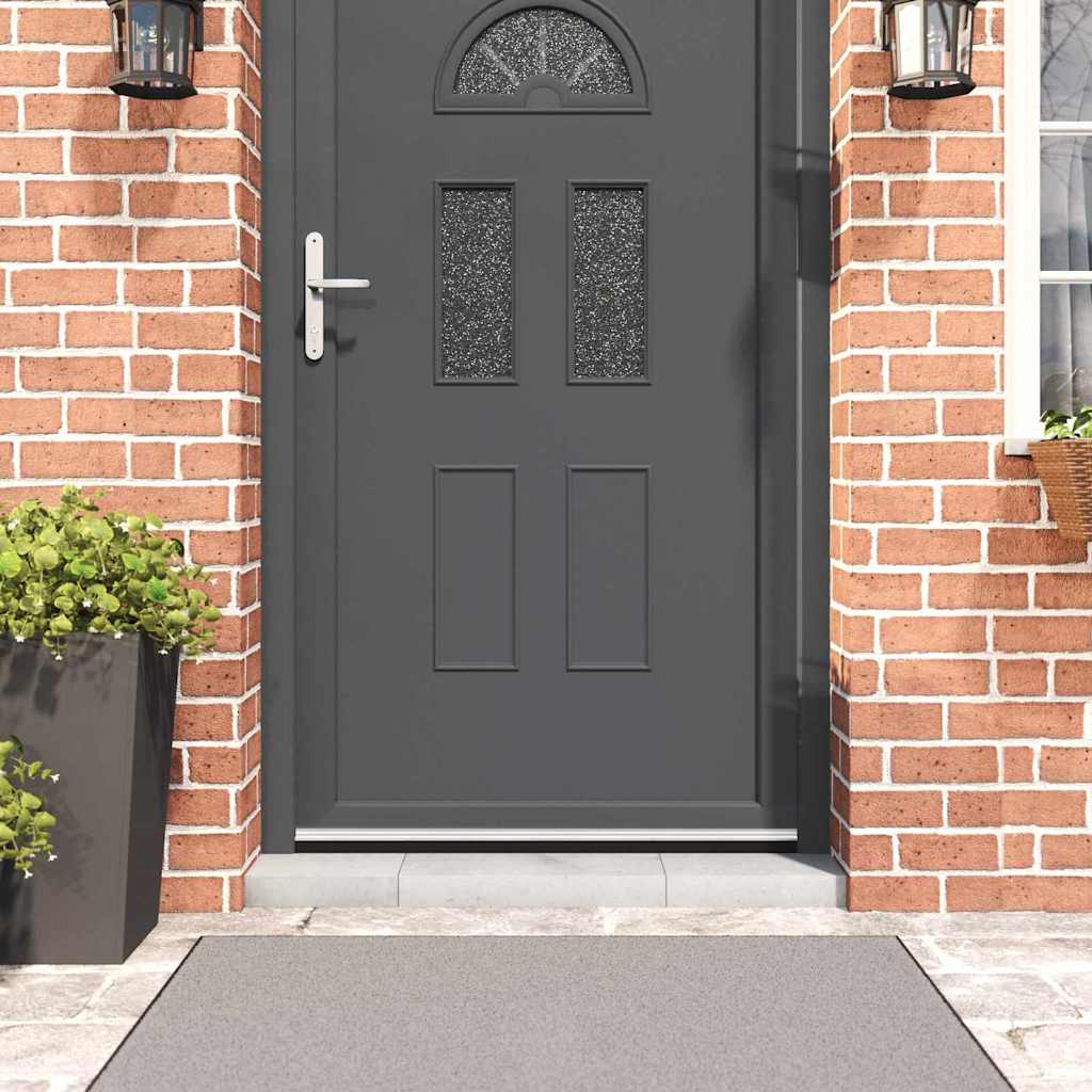 Spazzole per porte autoadesive 2 pcs Argento 100 cm 42019462