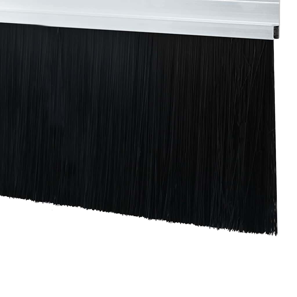 Spazzole per porte autoadesive 2 pcs Argento 100 cm 42019464