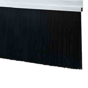 Spazzole per porte autoadesive 2 pcs Argento 100 cm 42019464