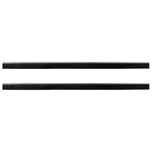 Spazzole per porte autoadesive 2 pcs Argento 100 cm 42019474