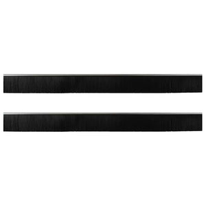 Spazzole per porte autoadesive 2 pcs Argento 100 cm 42019476