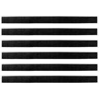 Spazzole per porte autoadesive 6 pcs Argento 100 cm 42019479