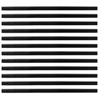 Spazzole per porte autoadesive 12 pcs Argento 100 cm 42019482