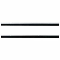 Spazzole per porte a vite 2 pcs Argento 100 cm 42019486