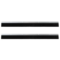 Spazzole per porte a vite 2 pcs Argento 100 cm 42019488