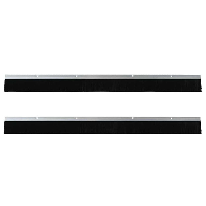 Spazzole per porte a vite 2 pcs Argento 100 cm 42019488