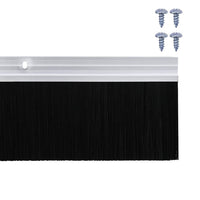 Spazzole per porte a vite 2 pcs Argento 100 cm 42019488