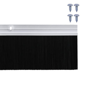 Spazzole per porte a vite 2 pcs Argento 100 cm 42019488