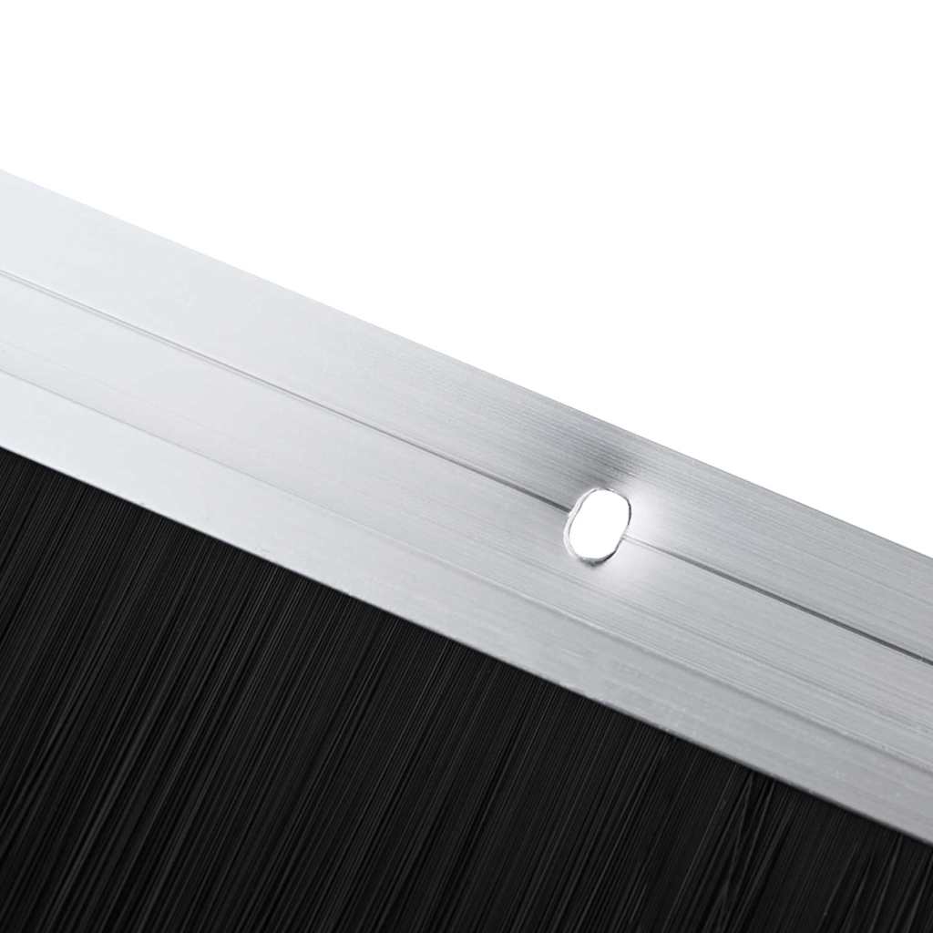 Spazzole per porte a vite 2 pcs Argento 100 cm 42019489