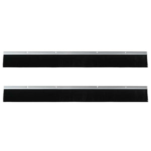 Spazzole per porte a vite 2 pcs Argento 100 cm 42019489