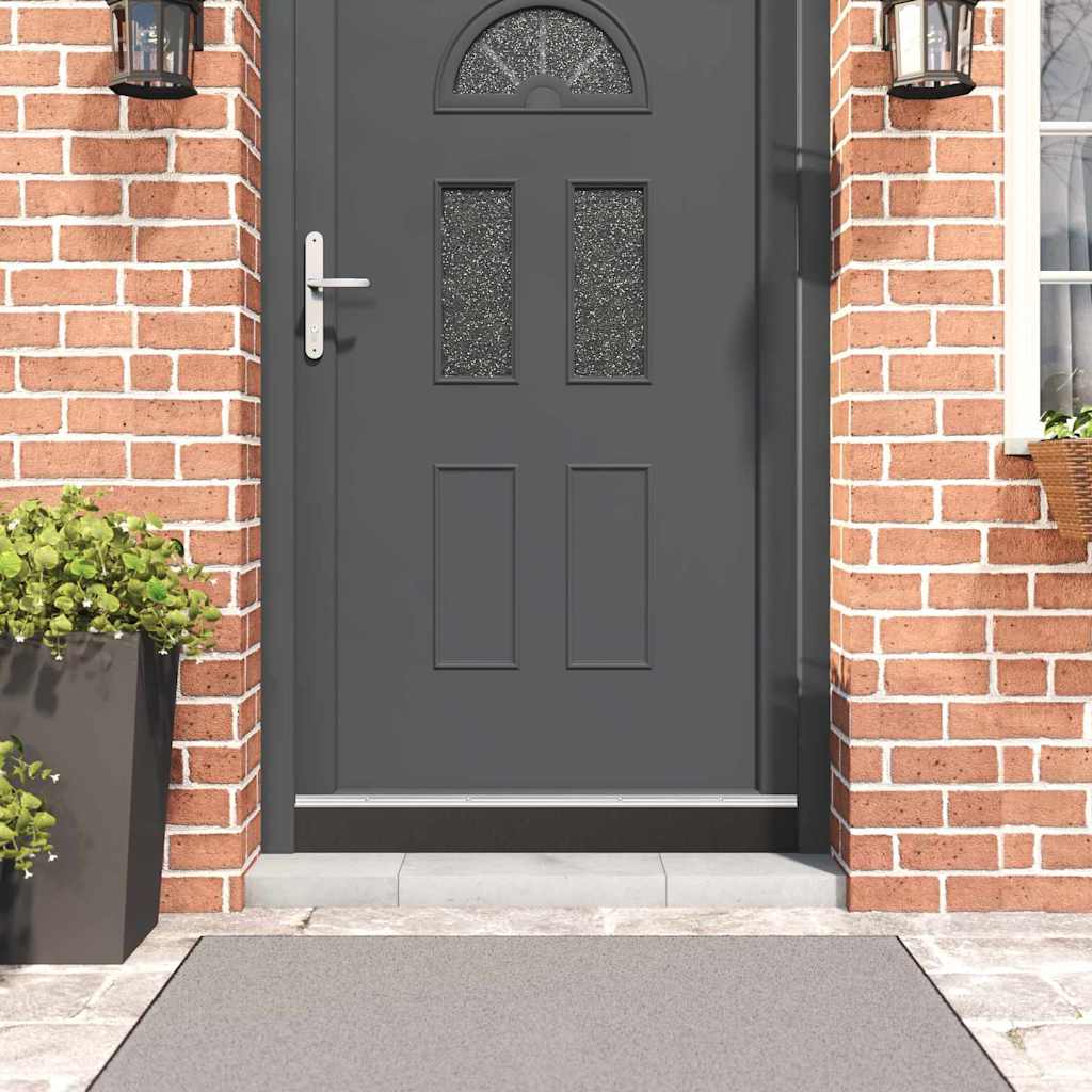 Spazzole per porte a vite 6 pcs Argento 100 cm 42019493