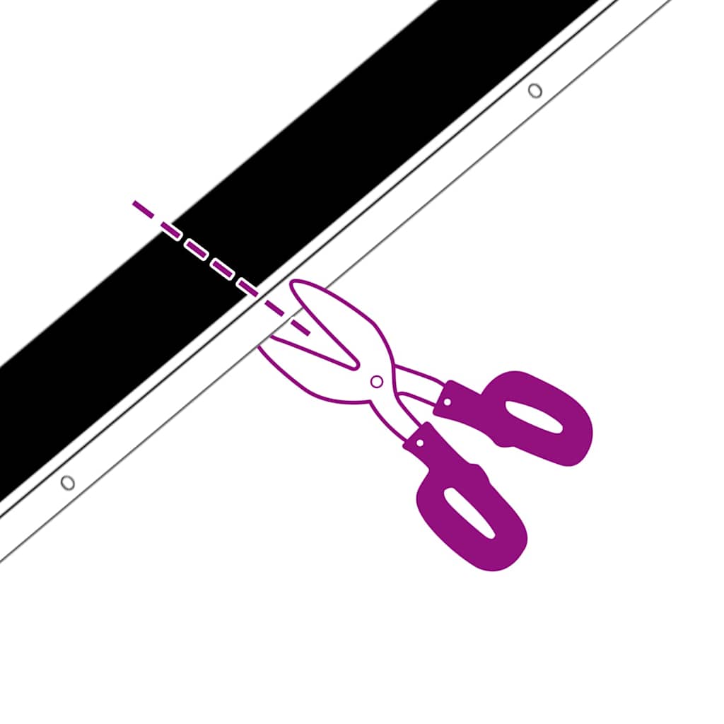 Spazzole per porte a vite 12 pcs Argento 100 cm 42019494