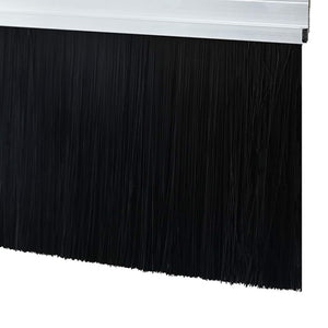 Spazzole per porte a vite 12 pcs Argento 100 cm 42019495