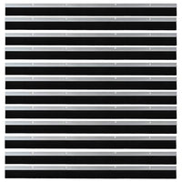 Spazzole per porte a vite 12 pcs Argento 100 cm 42019495