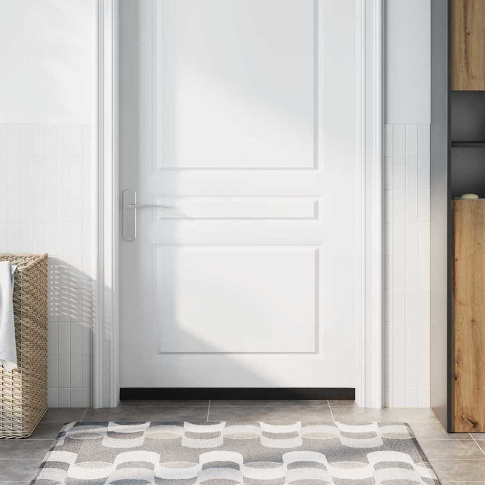 Spazzole per porte a vite 6 pcs Argento 100 cm 42019503