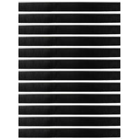 Spazzole per porte a vite 12 pcs Argento 100 cm 42019508