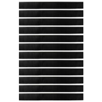 Spazzole per porte a vite 12 pcs Argento 100 cm 42019509