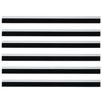 Spazzole per porte autoadesive 6 pcs Bianco 100 cm 42019515