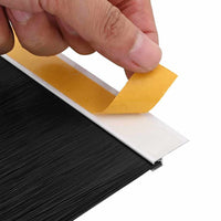 Spazzole per porte autoadesive 6 pcs Bianco 100 cm 42019517