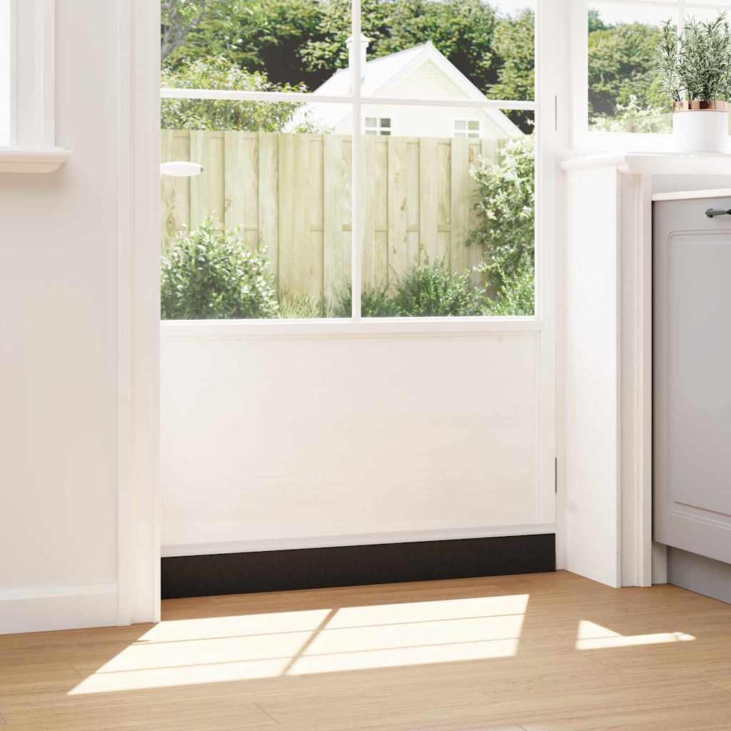 Spazzole per porte autoadesive 6 pcs Bianco 100 cm 42019517