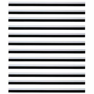 Spazzole per porte autoadesive 12 pcs Bianco 100 cm 42019518