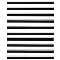 Spazzole per porte autoadesive 12 pcs Bianco 100 cm 42019519