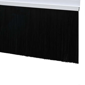 Spazzole per porte autoadesive 12 pcs Bianco 100 cm 42019520