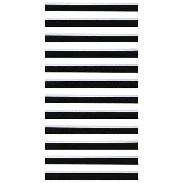 Spazzole per porte autoadesive 12 pcs Bianco 100 cm 42019520