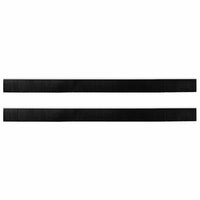 Spazzole per porte autoadesive 2 pcs Bianco 100 cm 42019523