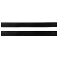 Spazzole per porte autoadesive 2 pcs Bianco 100 cm 42019525