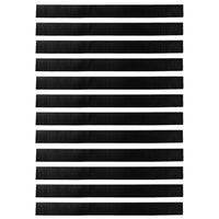 Spazzole per porte autoadesive 12 pcs Bianco 100 cm 42019532