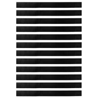 Spazzole per porte autoadesive 12 pcs Bianco 100 cm 42019533